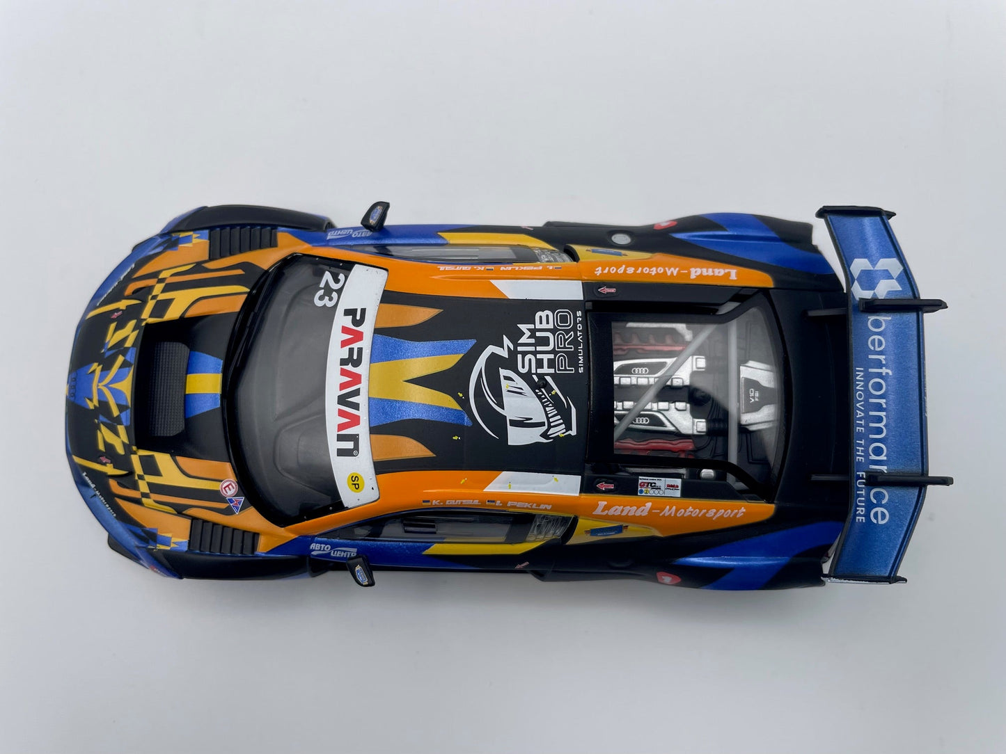 Carrera 132 | Body Shell | Audi R8 LMS GT3 Evo II | 32072 / 27826 | 1/32 Slot Car Parts