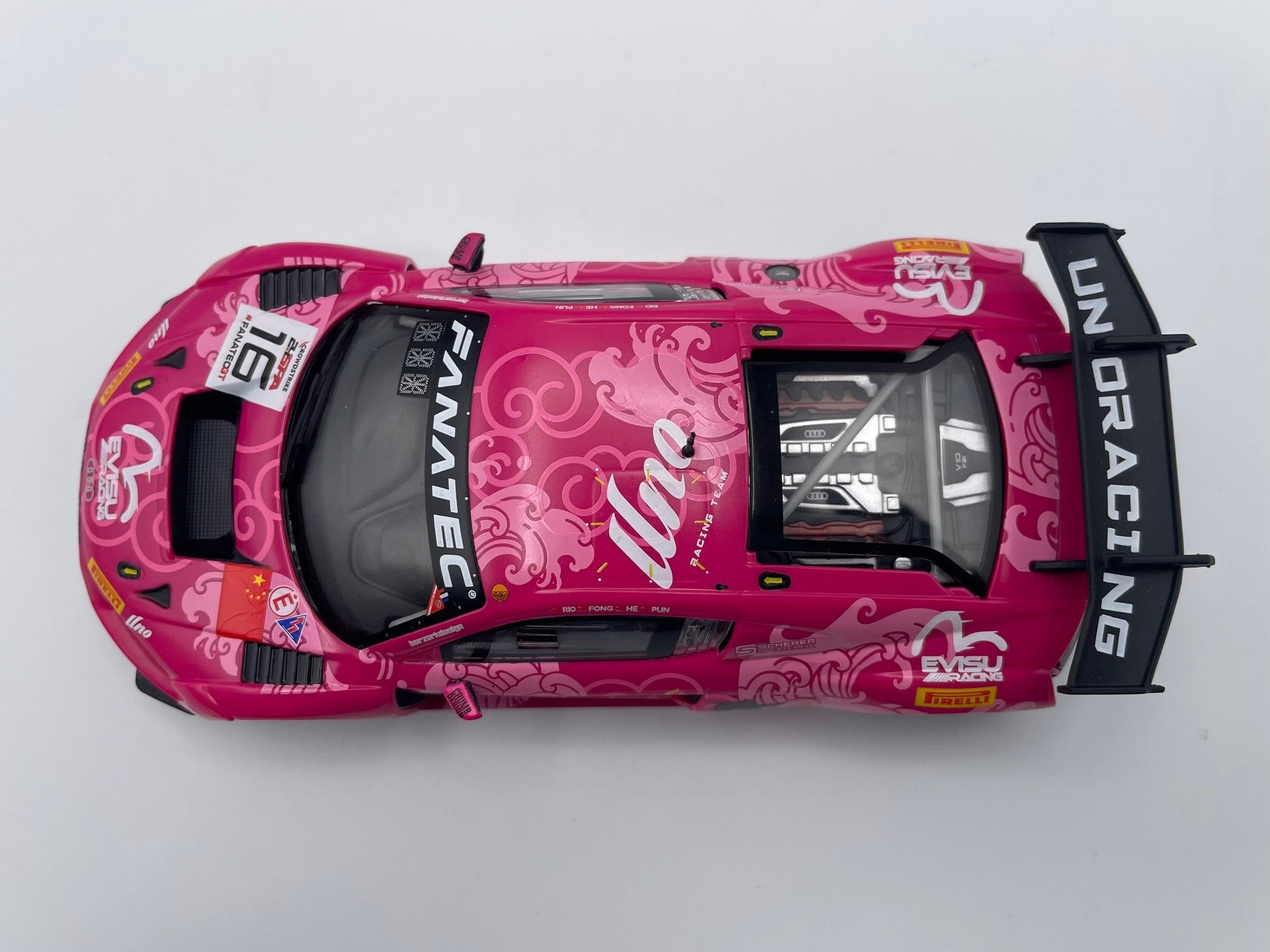 Carrera 132 | Body Shell | Audi R8 LMS GT3 Evo II | 32074 / 27828 | 1/32 Slot Car Parts