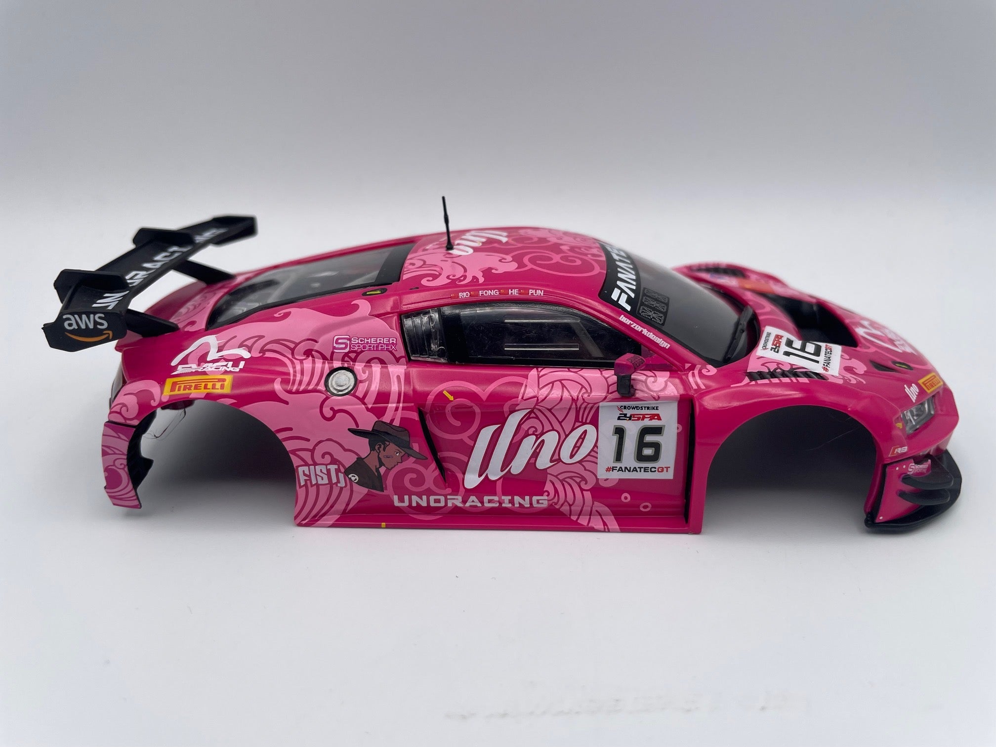 Carrera 132 | Body Shell | Audi R8 LMS GT3 Evo II | 32074 / 27828 | 1/ ...