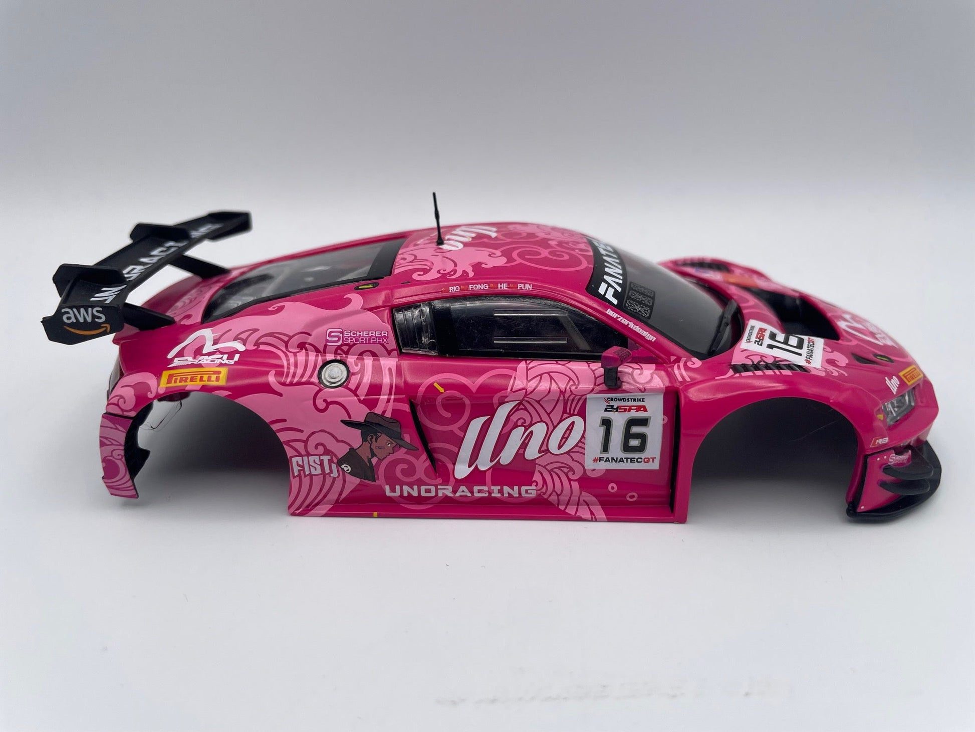 Carrera 132 | Body Shell | Audi R8 LMS GT3 Evo II | 32074 / 27828 | 1/32 Slot Car Parts