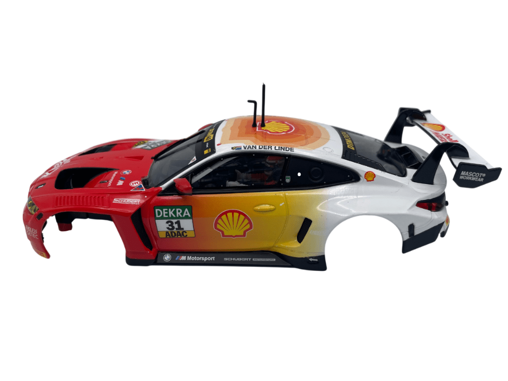 Carrera 132 | Body Shell | BMW M4 GT3 | 32076 / 27830 | 1/32 Slot Car Parts
