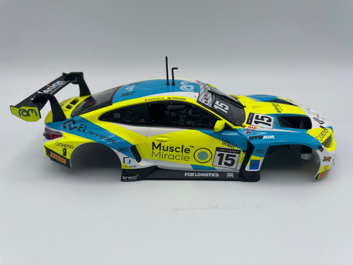 Carrera 132 | Body Shell | BMW M4 GT3 | 32078 / 27832 | 1/32 Slot Car Parts