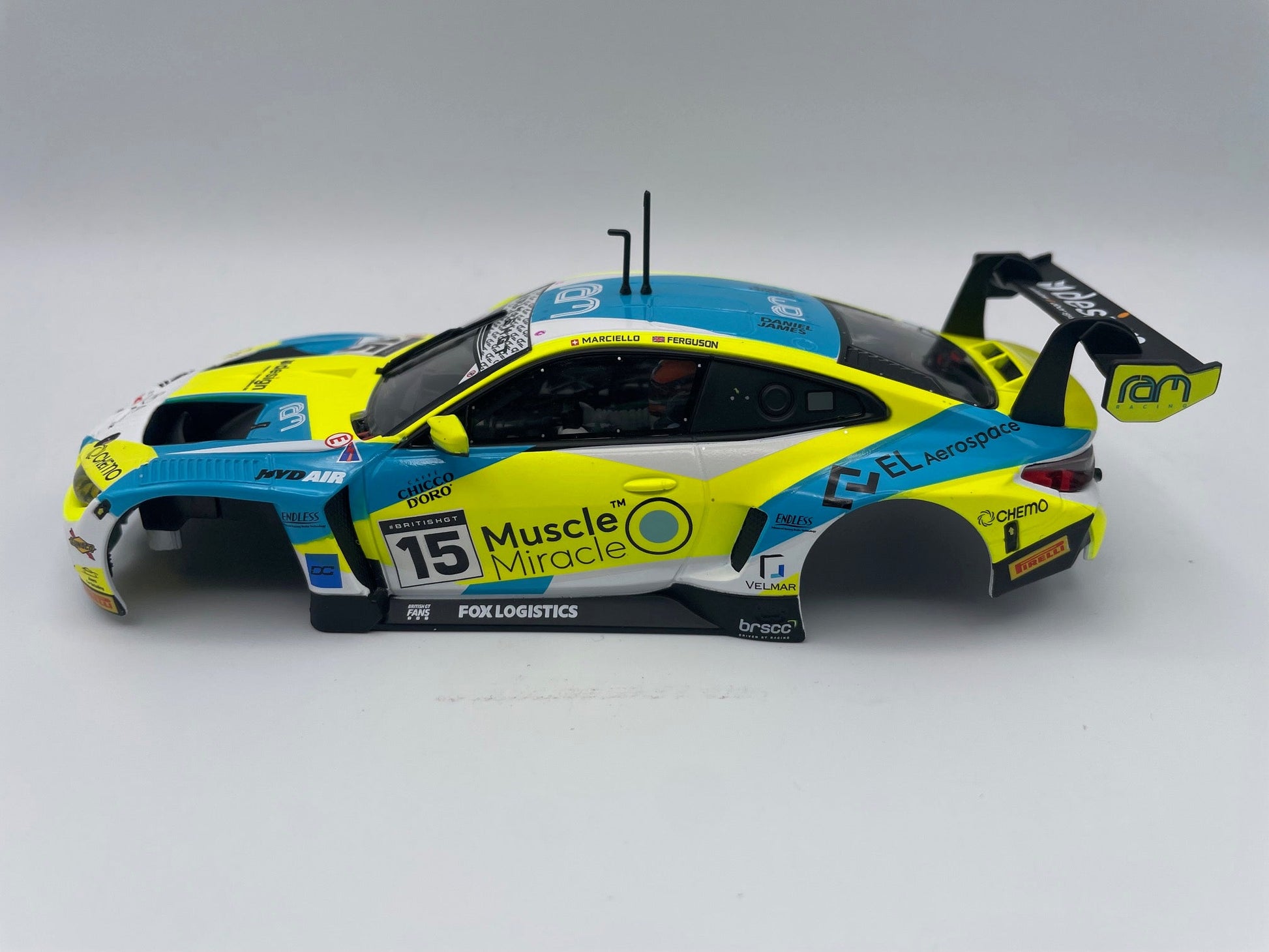 Carrera 132 | Body Shell | BMW M4 GT3 | 32078 / 27832 | 1/32 Slot Car Parts