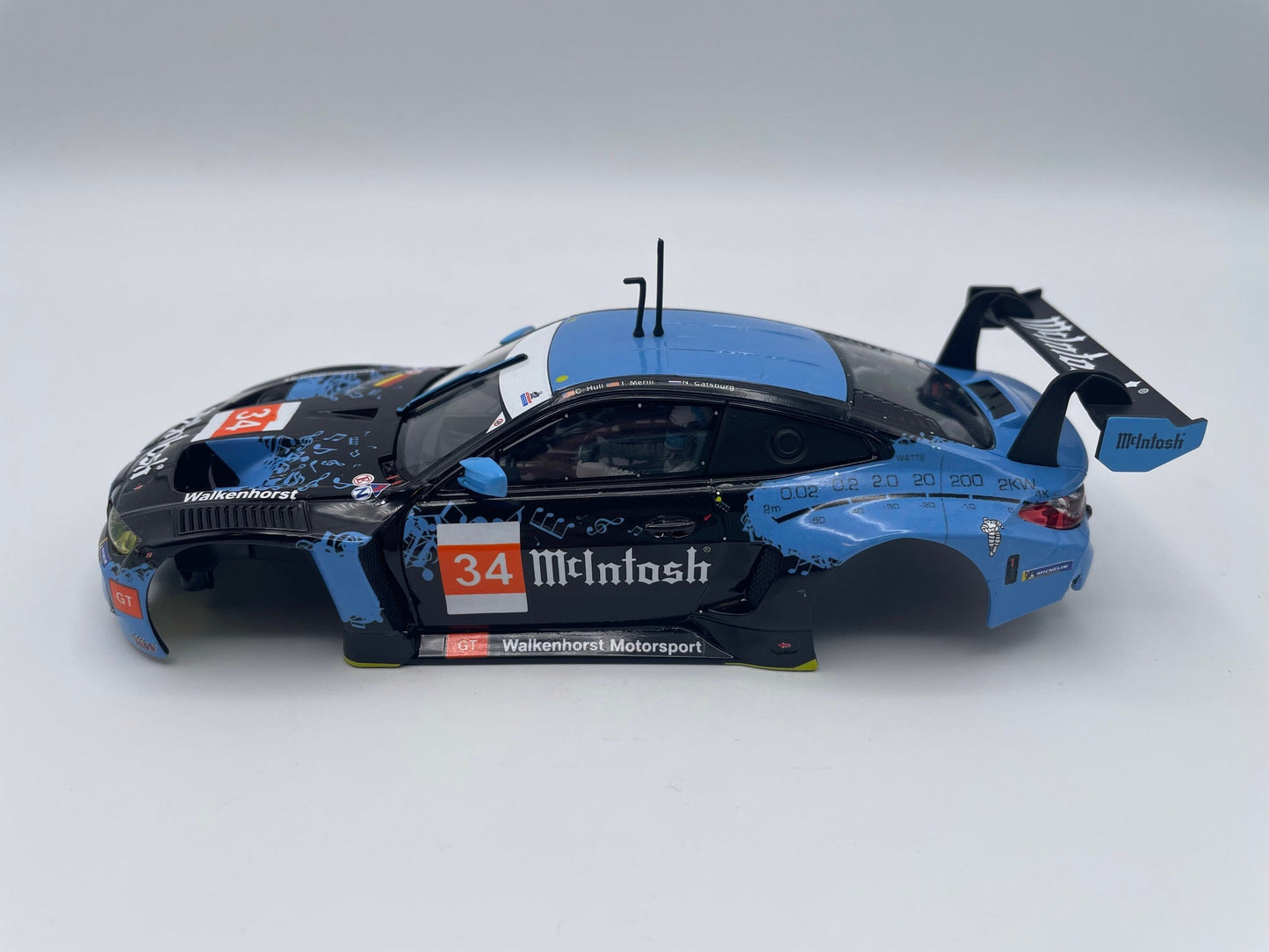 Carrera 132 | Body Shell | BMW M4 GT3 | #34 McIntosh Walkenhorst Motorsport | 27774