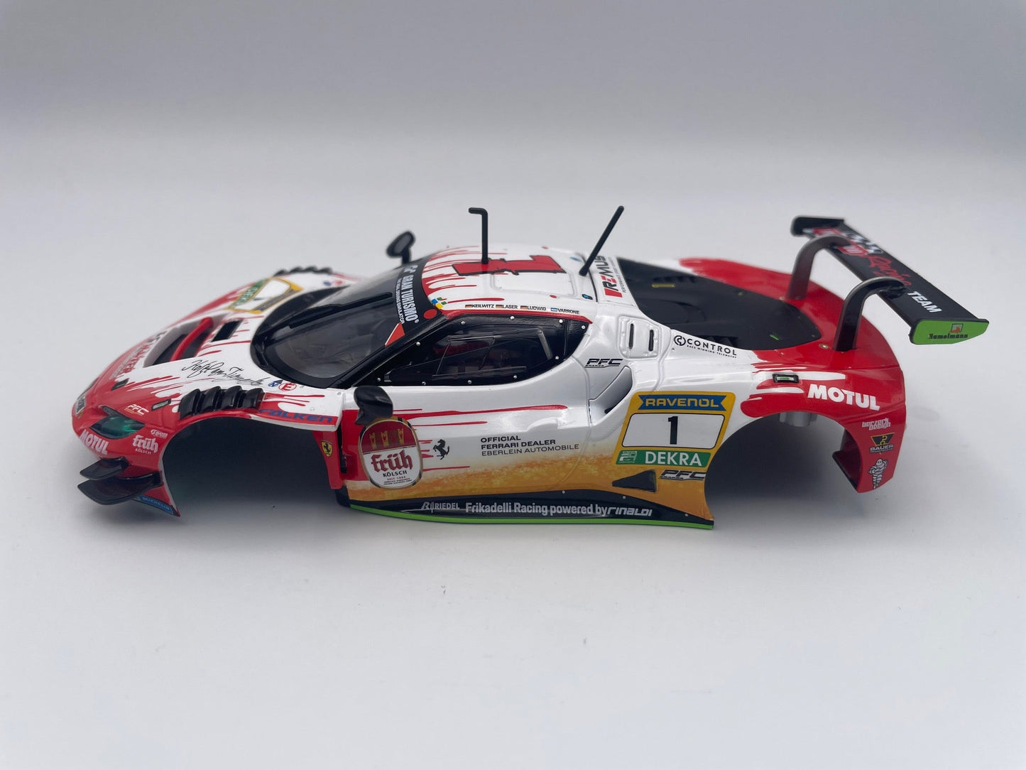 Carrera 132 | Body Shell | Ferrari 296 GT3 | 32054 / 27810 | 1/32 Slot Car Parts