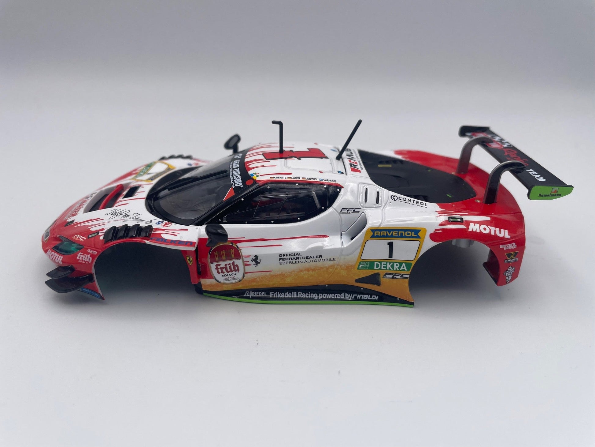 Carrera 132 | Body Shell | Ferrari 296 GT3 | 32054 / 27810 | 1/32 Slot Car Parts