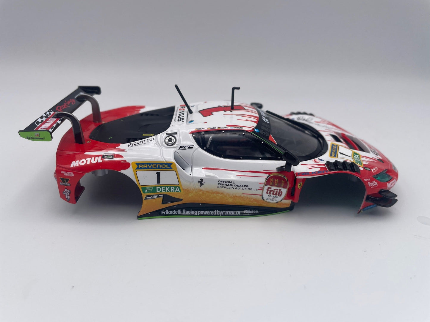Carrera 132 | Body Shell | Ferrari 296 GT3 | 32054 / 27810 | 1/32 Slot Car Parts
