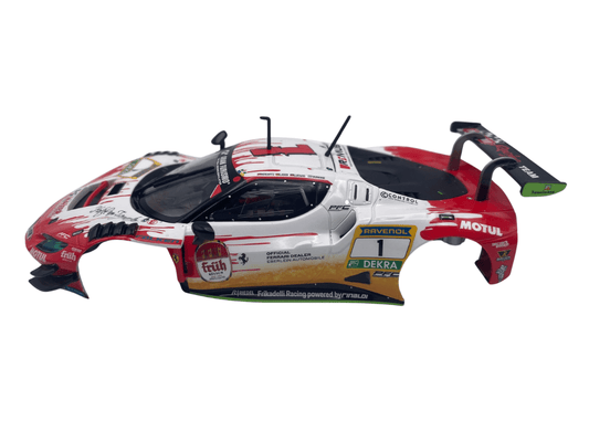Carrera 132 | Body Shell | Ferrari 296 GT3 | 32054 / 27810 | 1/32 Slot Car Parts