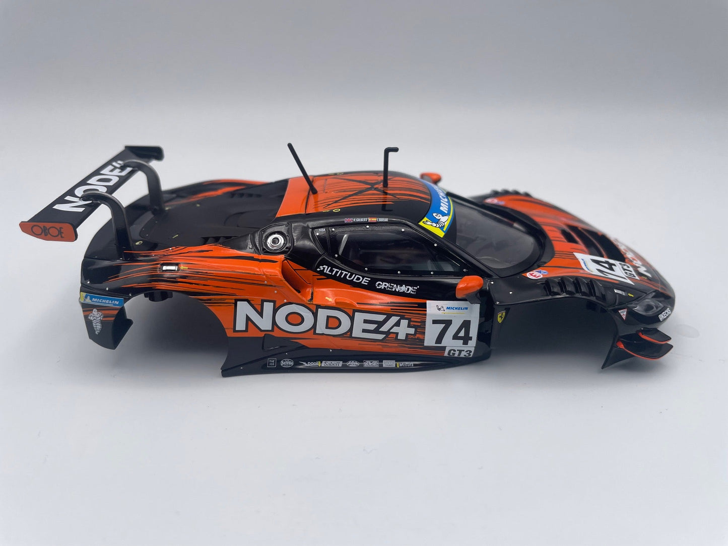 Carrera 132 | Body Shell | Ferrari 296 GT3 | 32055 / 27811 | 1/32 Slot Car Parts