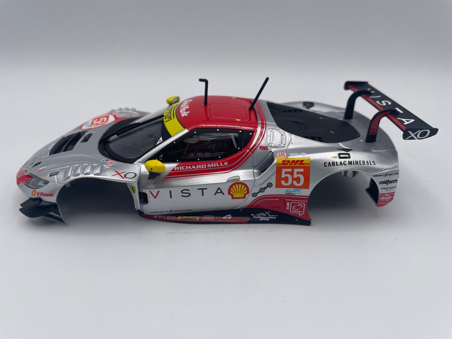 Carrera 132 | Body Shell | Ferrari 296 GT3 | 32056 / 27812 | 1/32 Slot Car Parts