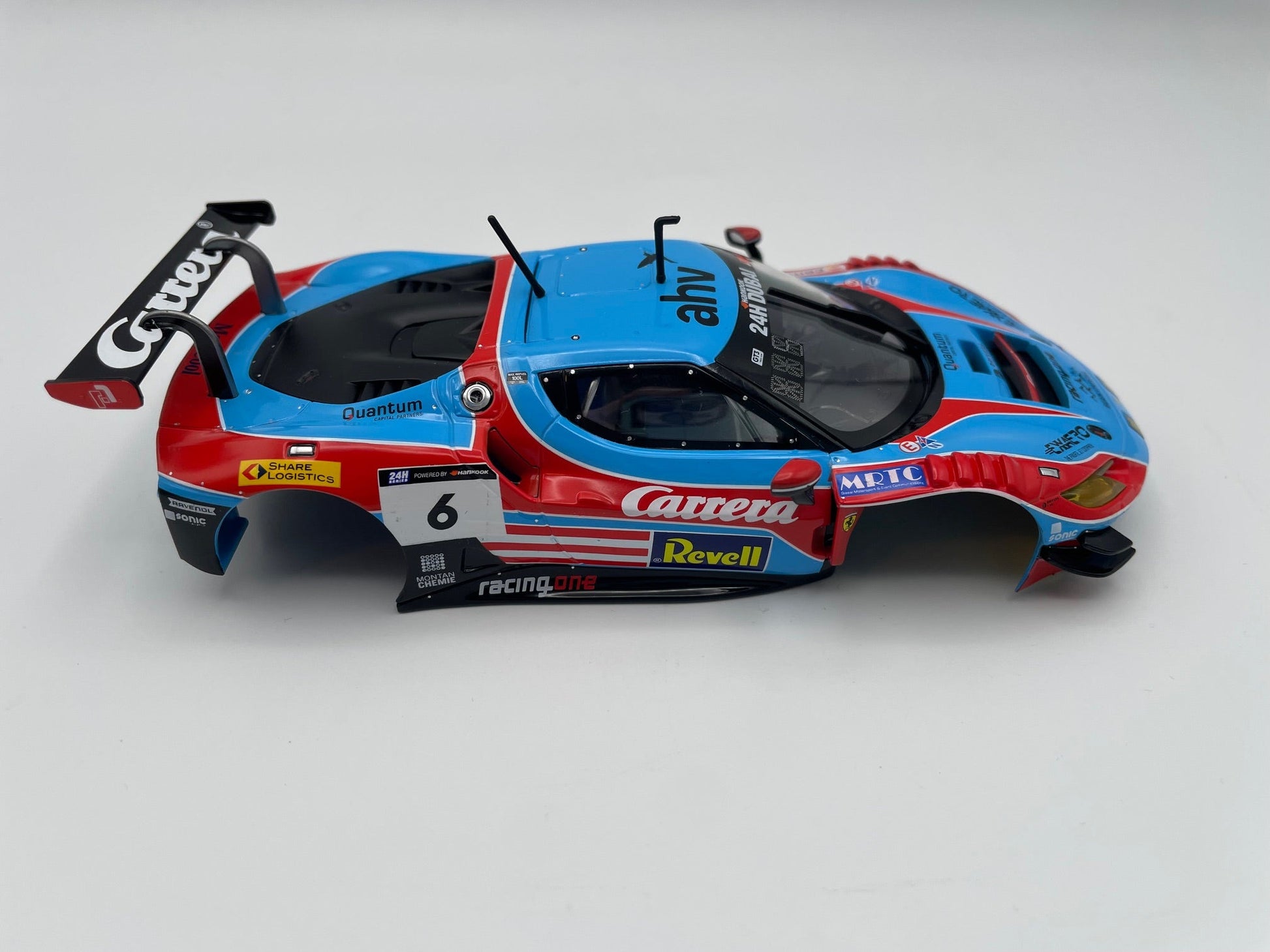 Carrera 132 | Body Shell | Ferrari 296 GT3 | #6 Carrera Revell - 24H Series 2024 | 27800