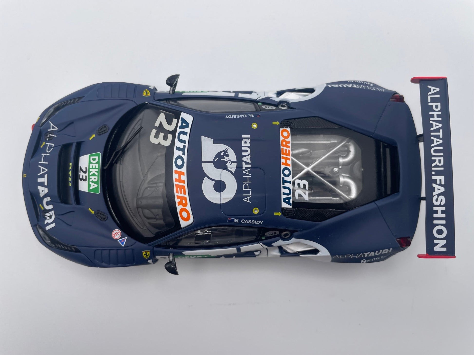 Carrera 132 | Body Shell | Ferrari 488 GT3 | 23 Alpha Tauri | 31033 / 27709