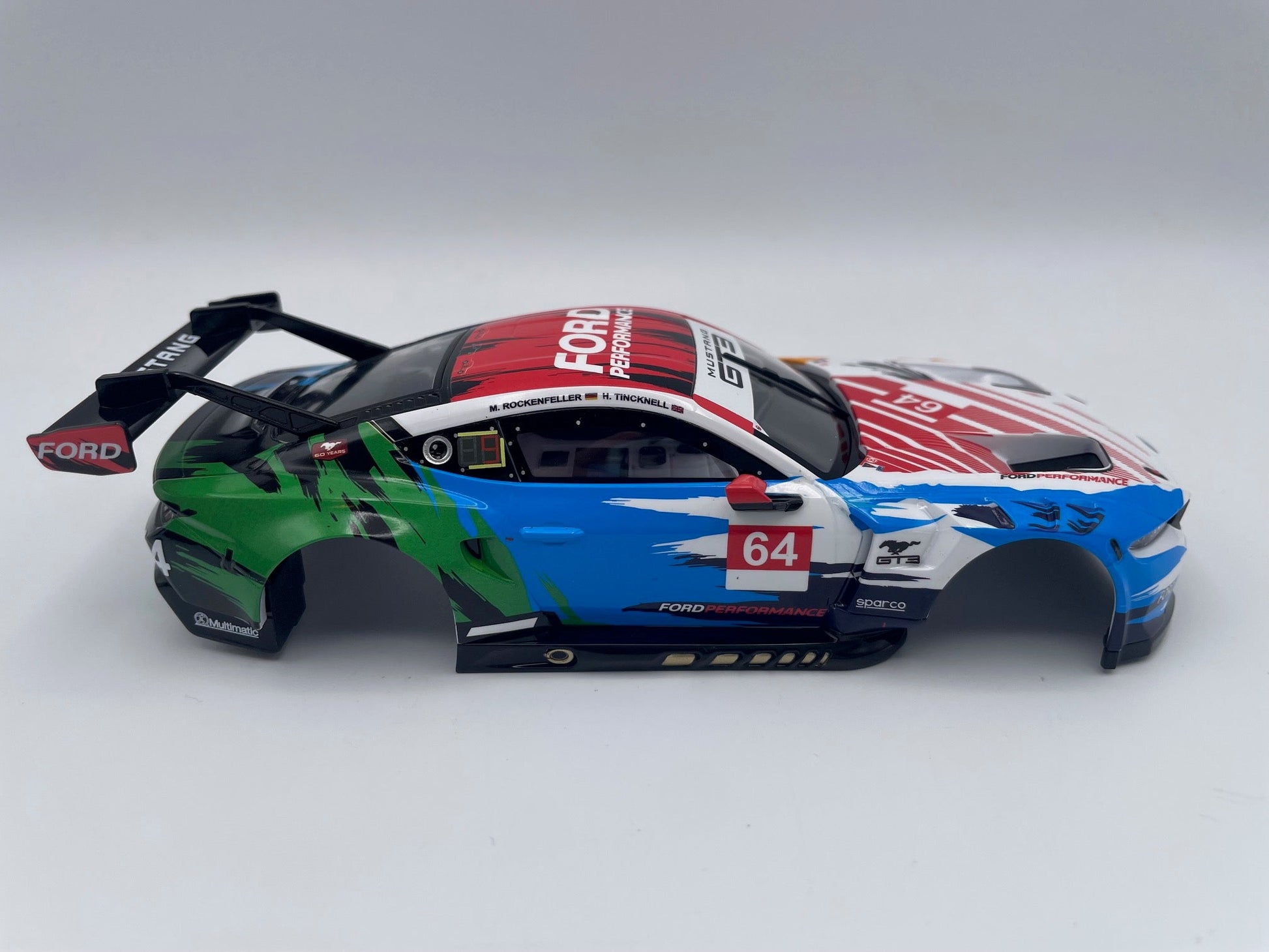 Carrera 132 | Body Shell | Ford Mustang GT3 | 32050 / 27807 | 1/32 Slot Car Parts