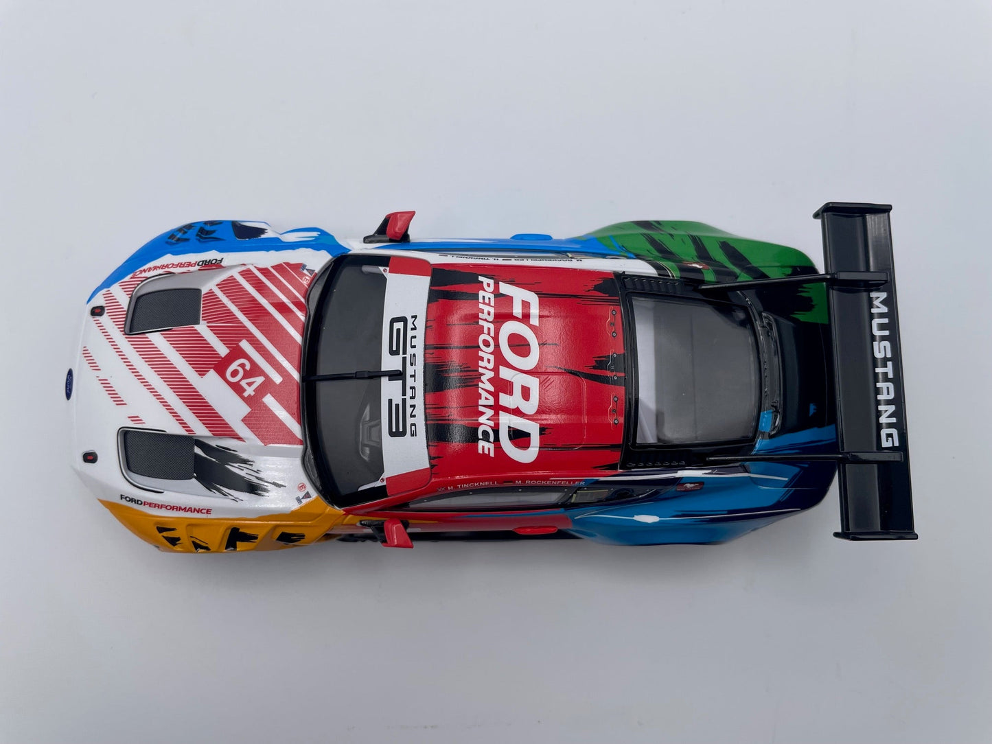 Carrera 132 | Body Shell | Ford Mustang GT3 | 32050 / 27807 | 1/32 Slot Car Parts