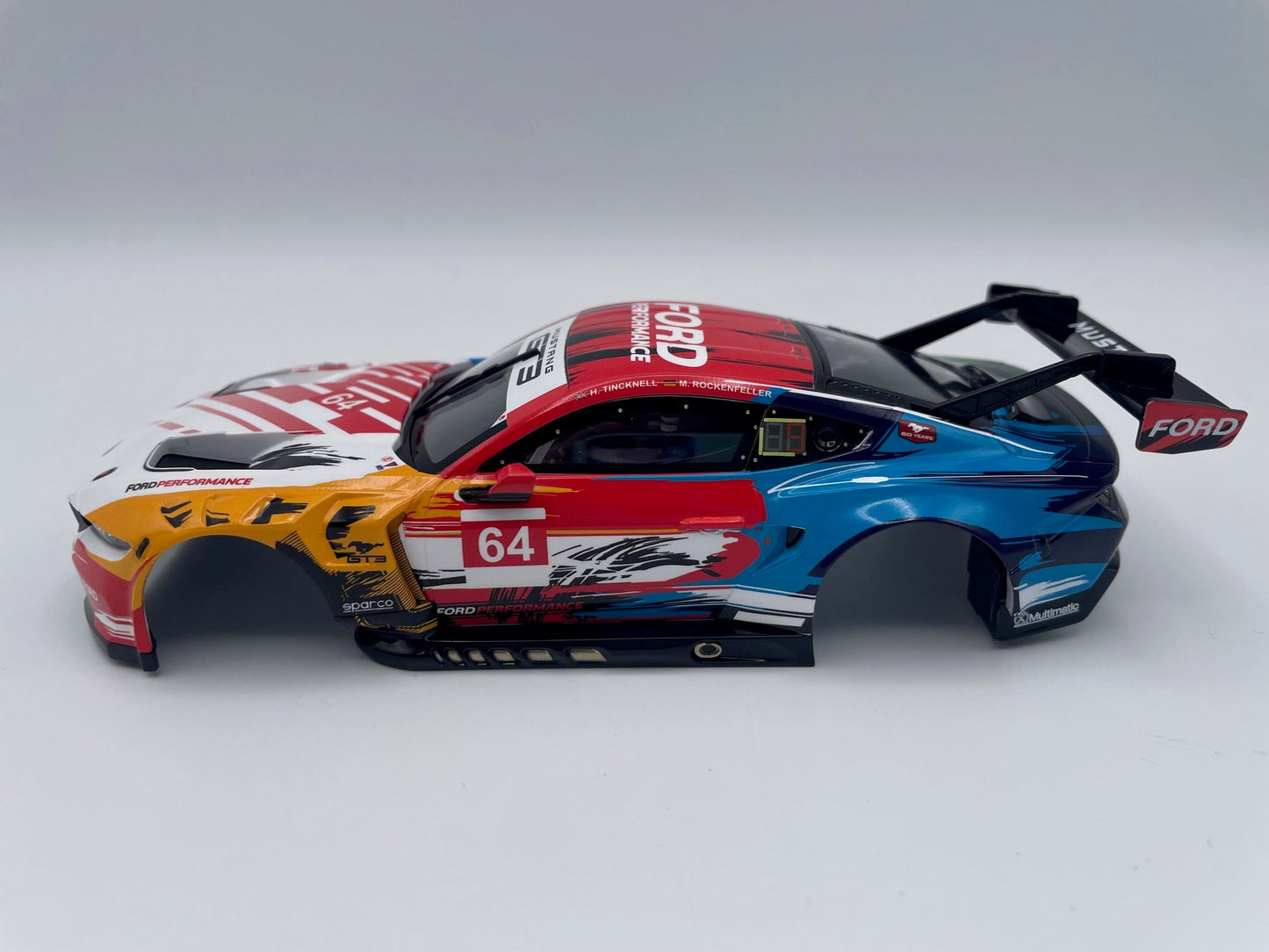 Carrera 132 | Body Shell | Ford Mustang GT3 | 32050 / 27807 | 1/32 Slot Car Parts