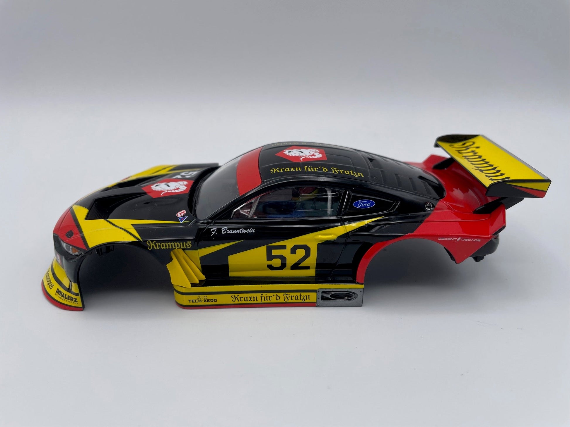 Carrera 132 | Body Shell | Ford Mustang GTY | 52 Black | 31031 / 27707