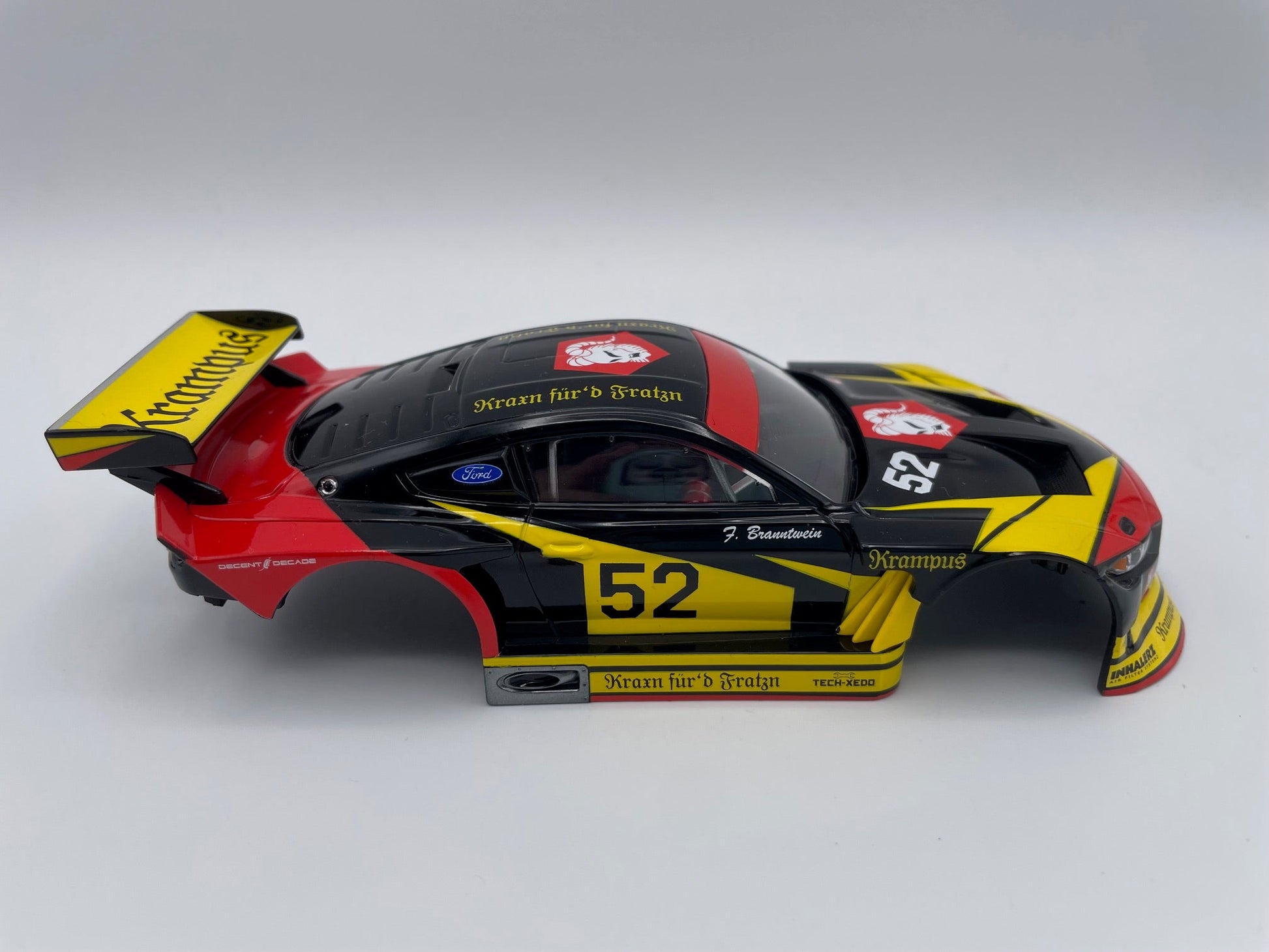 Carrera 132 | Body Shell | Ford Mustang GTY | 52 Black | 31031 / 27707