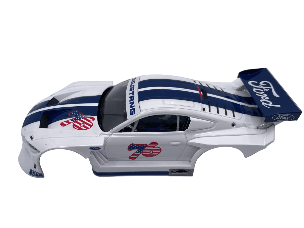 Carrera 132 | Body Shell | Ford Mustang GTY | 76 White | 31083 / 27752
