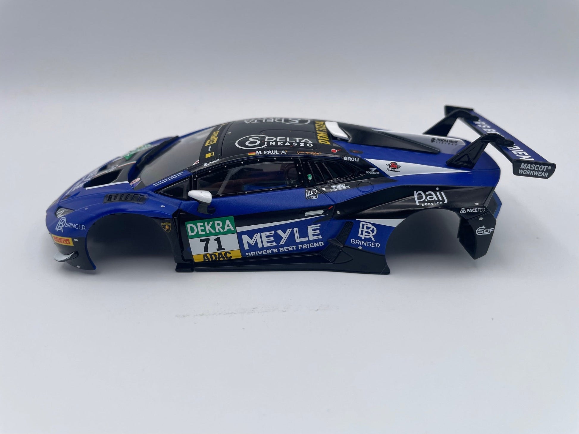 Carrera 132 | Body Shell | Lamborghini Huracán GT3 EVO2 | 32059 / 27815 | 1/32 Slot Car Parts