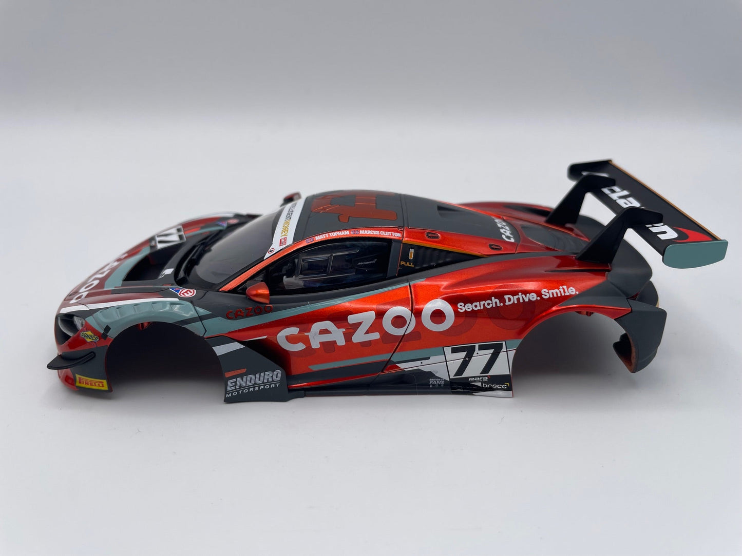Carrera 132 | Body Shell | McLaren 720S GT3 | #77 Cazoo Enduro Motorsport - British GT 2023 | 27782