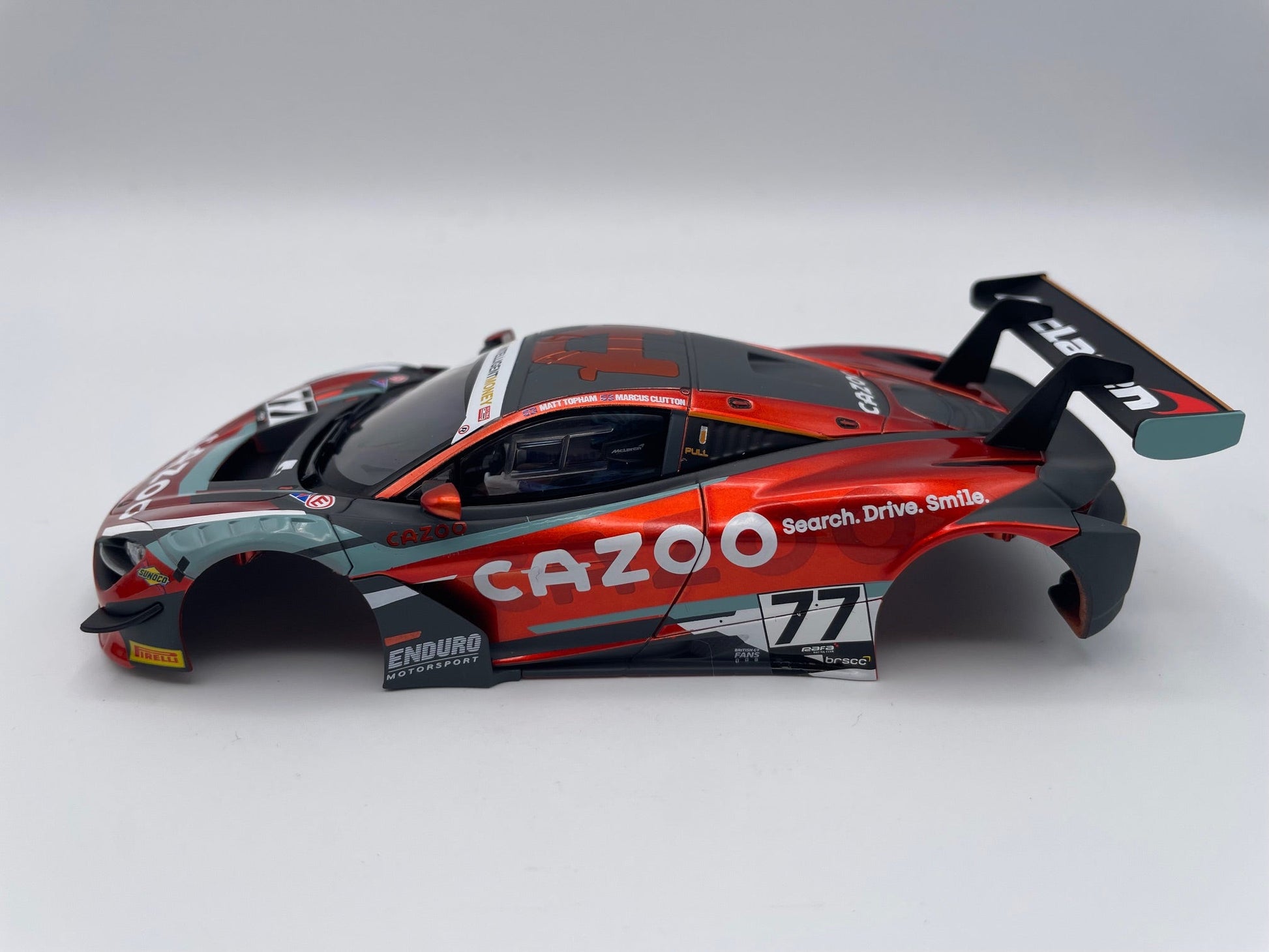 Carrera 132 | Body Shell | McLaren 720S GT3 | #77 Cazoo Enduro Motorsport - British GT 2023 | 27782