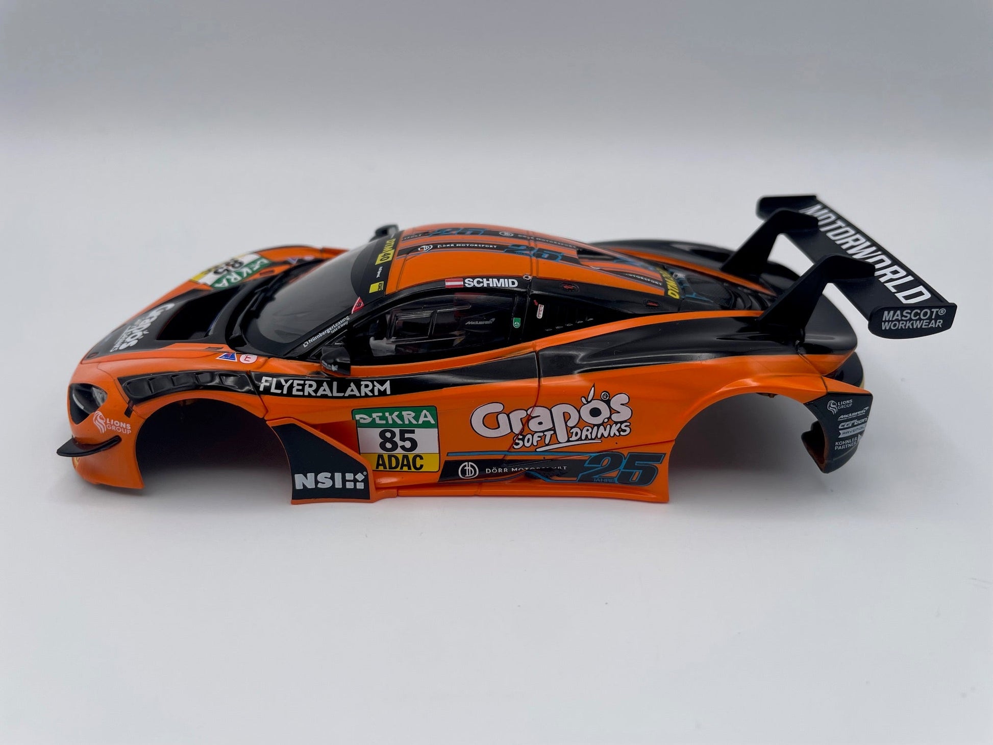 Carrera 132 | Body Shell | McLaren 720S GT3 Evo | 32075 / 27829 | 1/32 Slot Car Parts