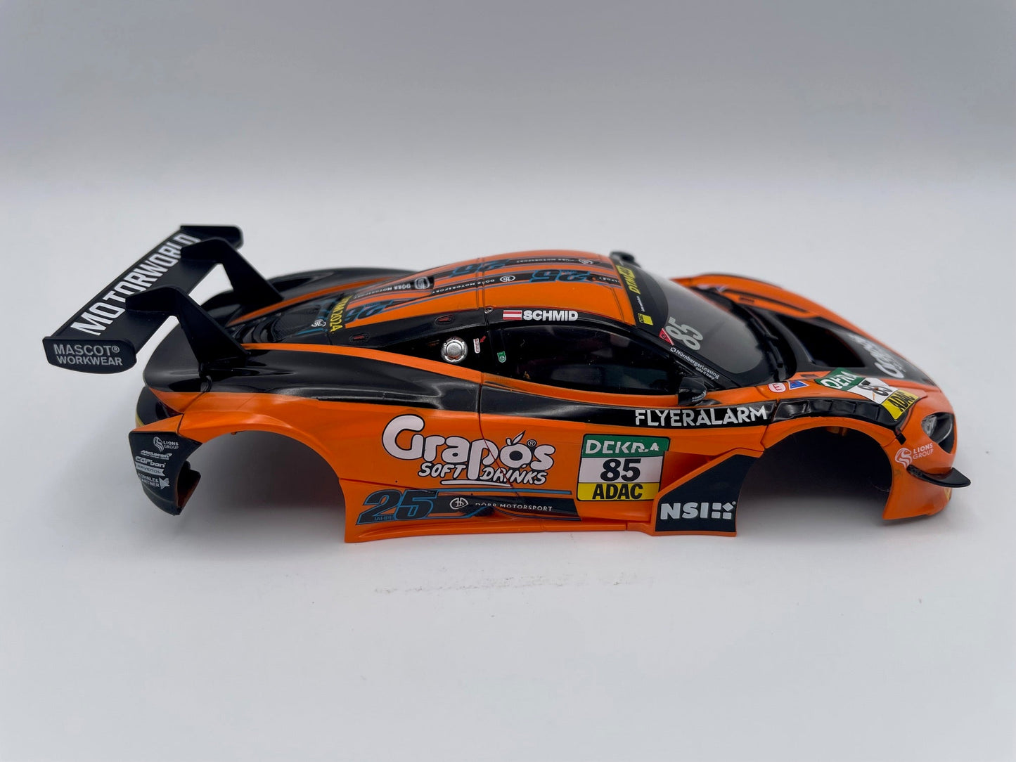 Carrera 132 | Body Shell | McLaren 720S GT3 Evo | 32075 / 27829 | 1/32 Slot Car Parts