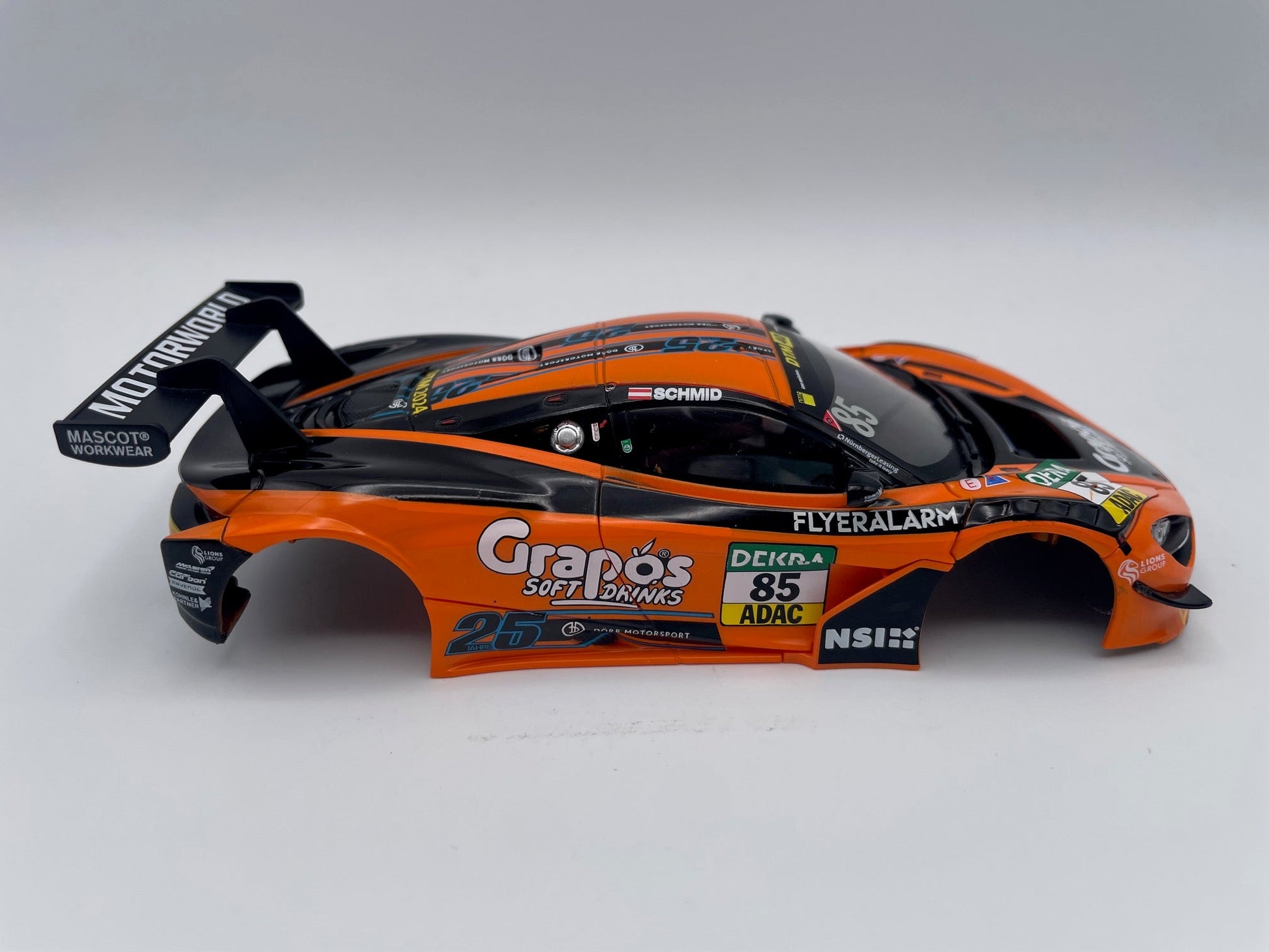 Carrera 132 | Body Shell | McLaren 720S GT3 Evo | 32075 / 27829 | 1/32 Slot Car Parts