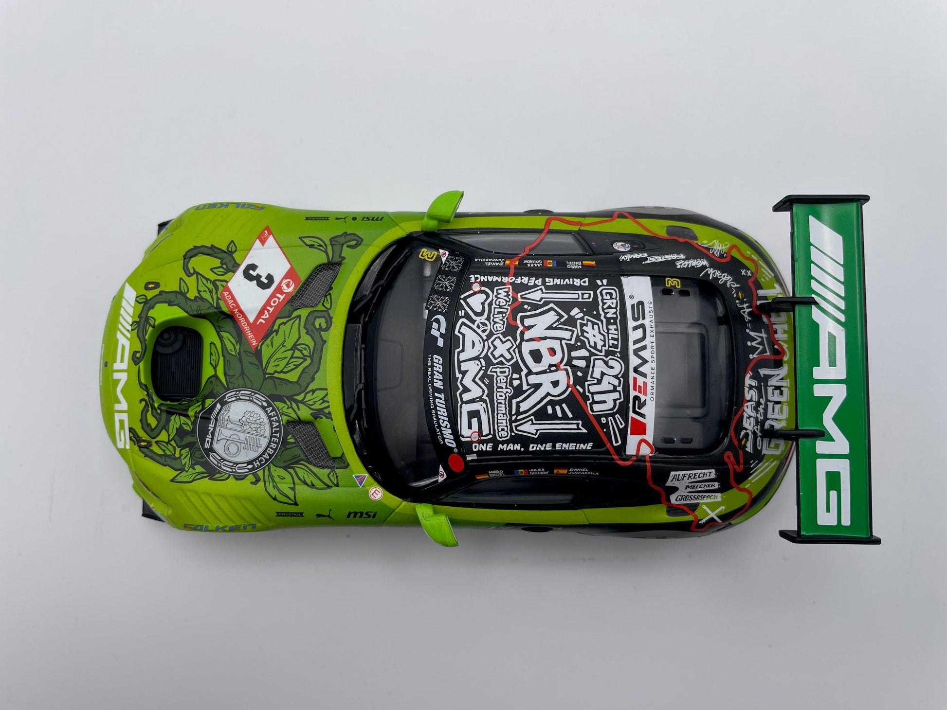 Carrera 132 | Body Shell | Mercedes - AMG GT3 Evo | #3 GetSpeed Performance - Nürburgring 2023 | 27776