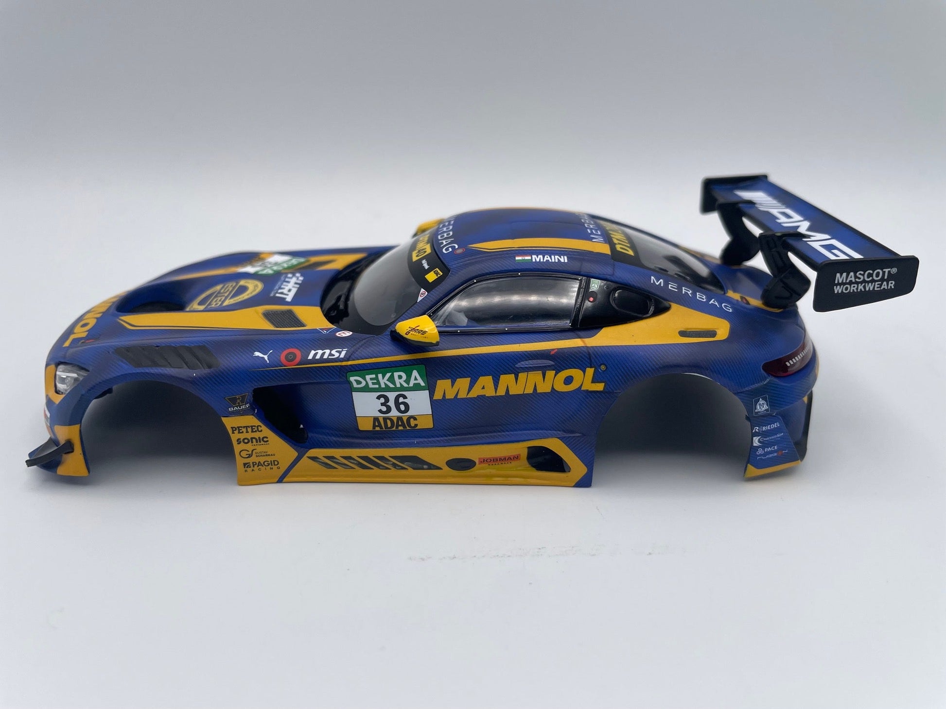 Carrera 132 | Body Shell | Mercedes - AMG GT3 Evo | 32060 / 27816 | 1/32 Slot Car Parts