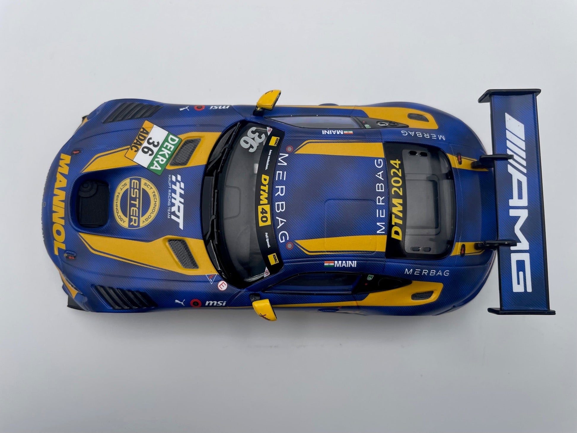 Carrera 132 | Body Shell | Mercedes - AMG GT3 Evo | 32060 / 27816 | 1/32 Slot Car Parts