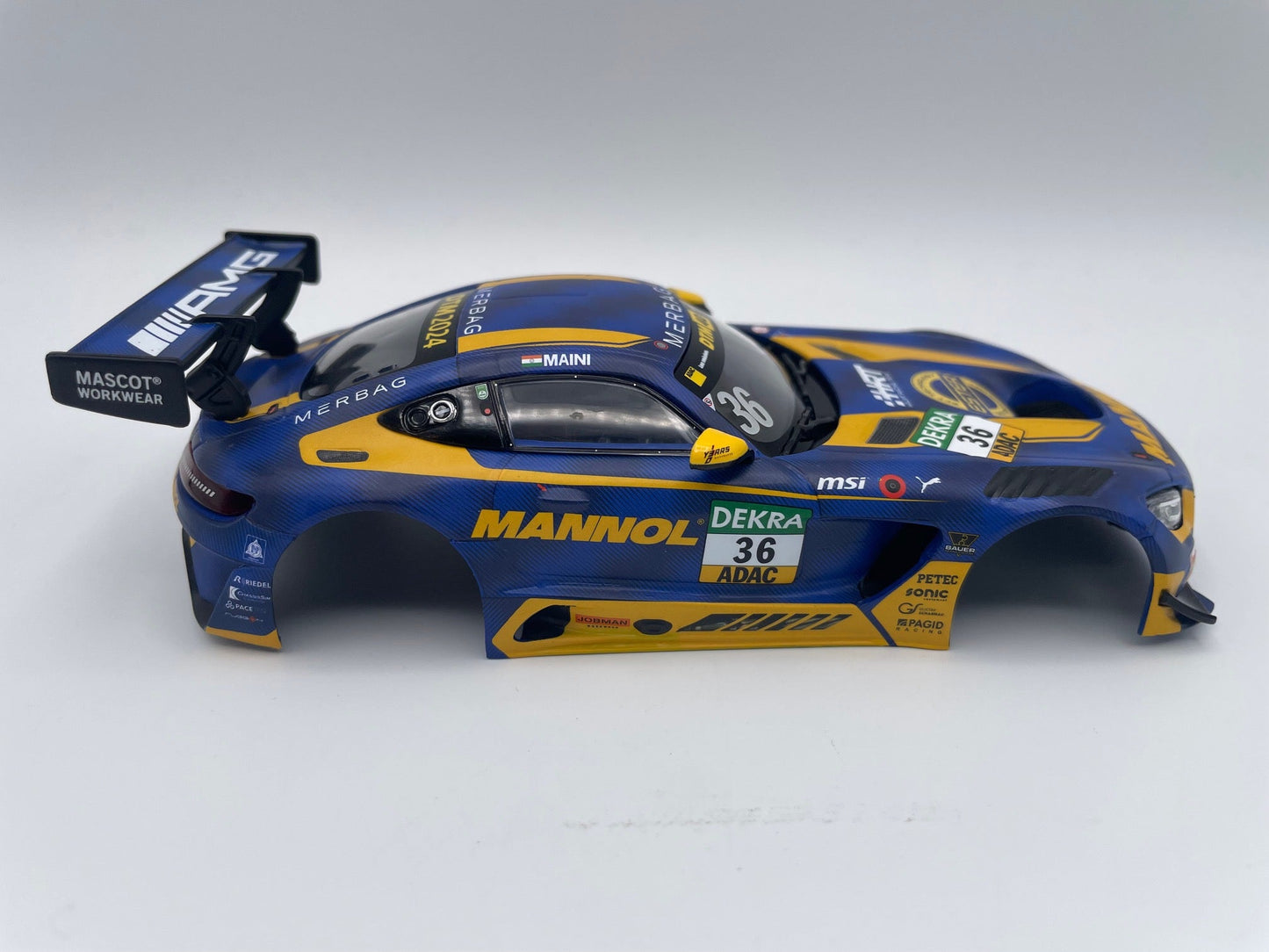 Carrera 132 | Body Shell | Mercedes - AMG GT3 Evo | 32060 / 27816 | 1/32 Slot Car Parts