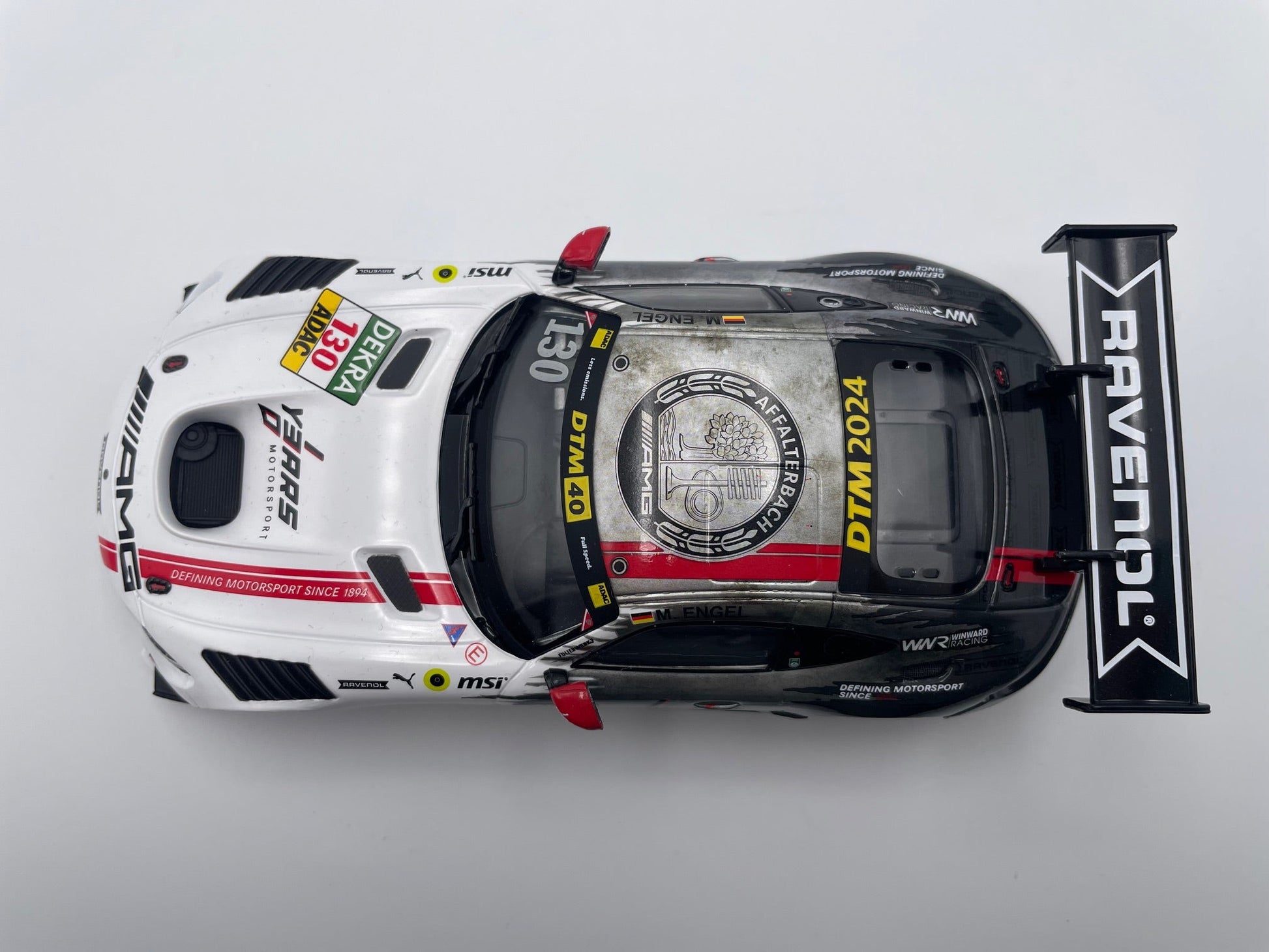 Carrera 132 | Body Shell | Mercedes - AMG GT3 Evo | 32061 / 27817 | 1/32 Slot Car Parts