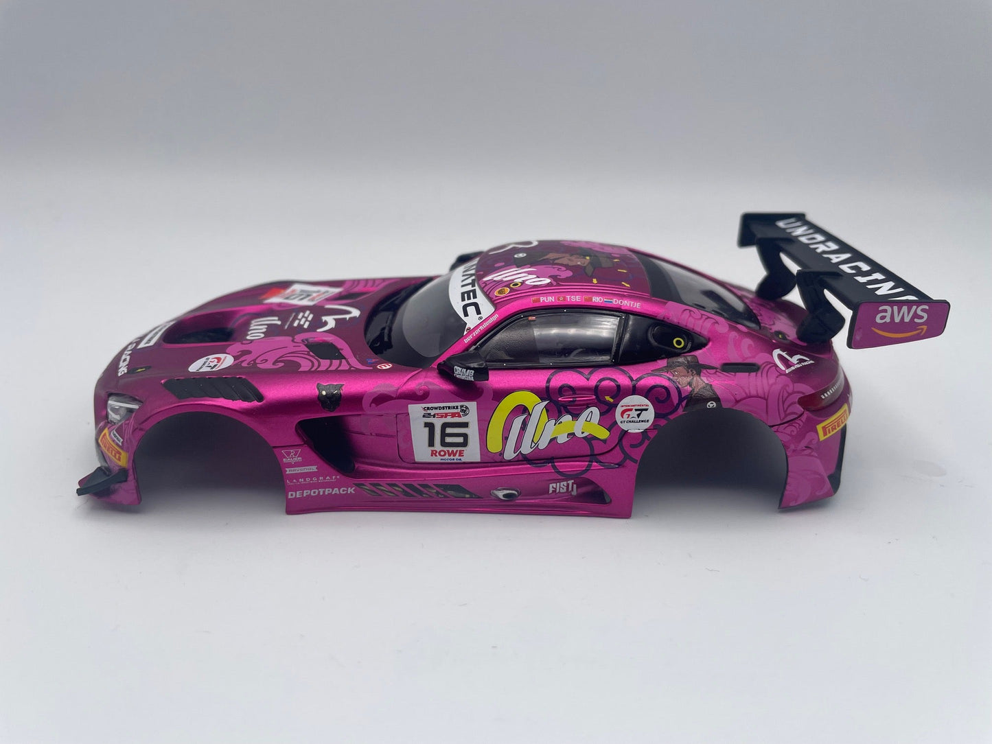 Carrera 132 | Body Shell | Mercedes - AMG GT3 Evo | 32062 / 27818 | 1/32 Slot Car Parts