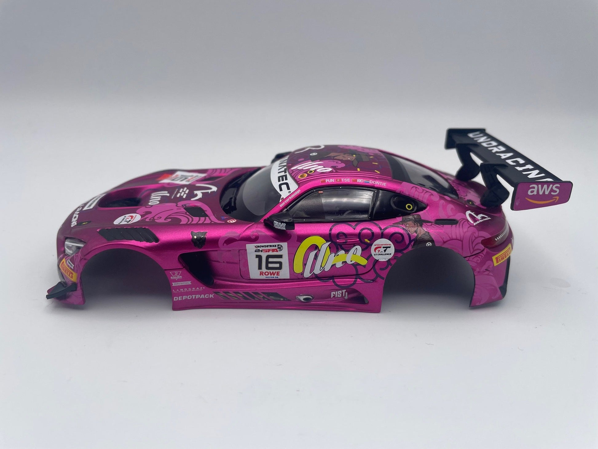 Carrera 132 | Body Shell | Mercedes - AMG GT3 Evo | 32062 / 27818 | 1/32 Slot Car Parts