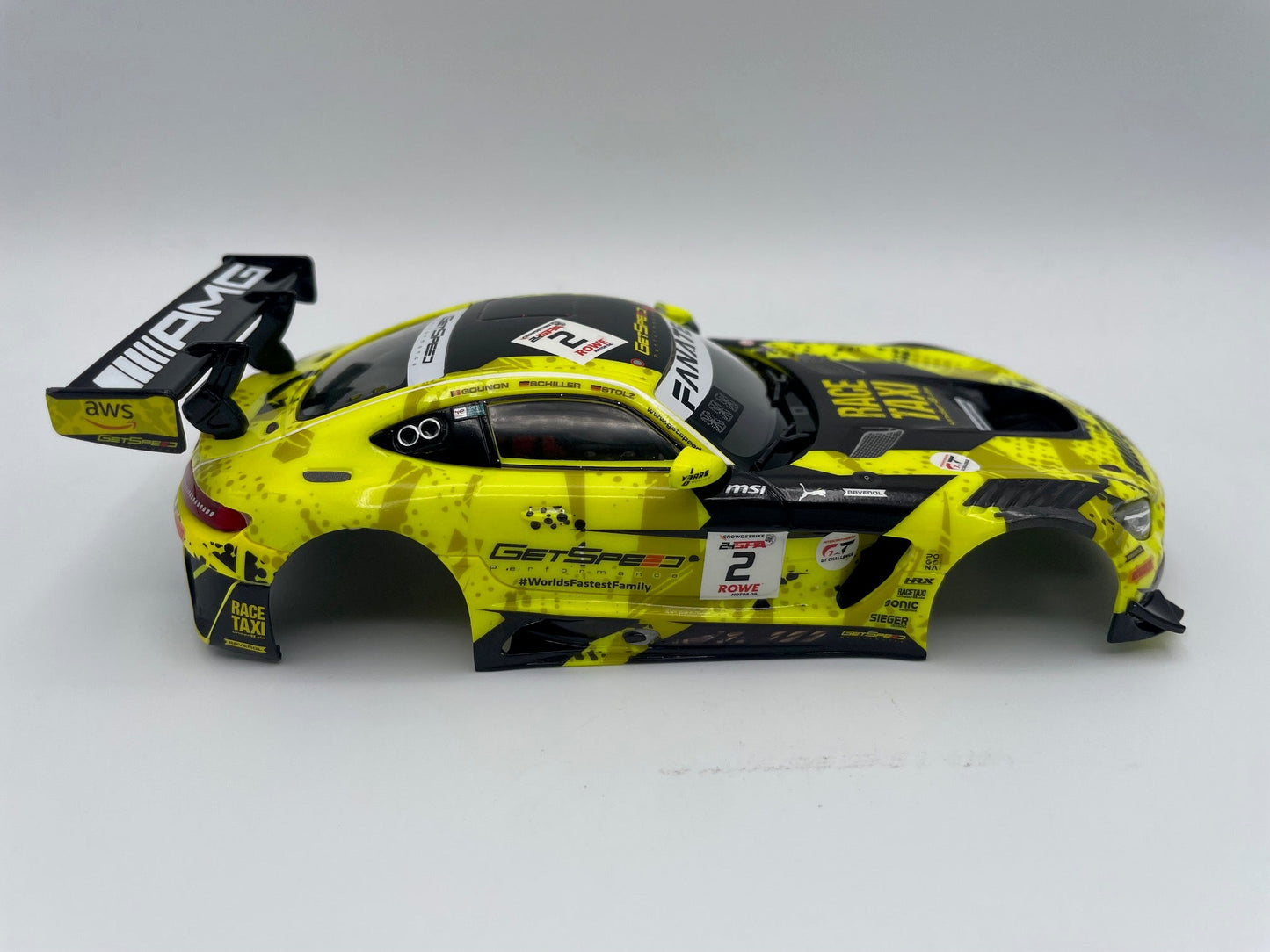 Carrera 132 | Body Shell | Mercedes - AMG GT3 Evo | 32063 / 27819 | 1/32 Slot Car Parts