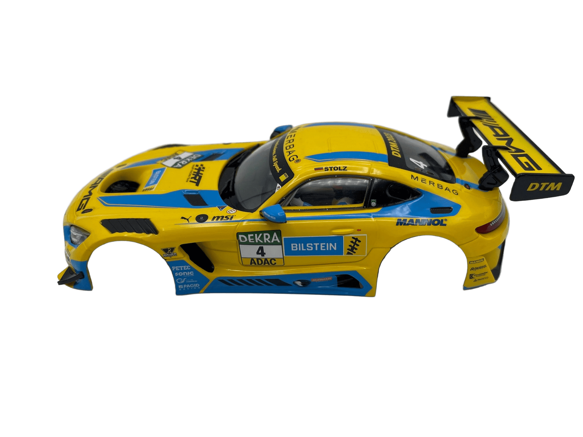 Carrera 132 | Body Shell | Mercedes - AMG GT3 Evo | #4 Bilstein - DTM 2023 | 27775