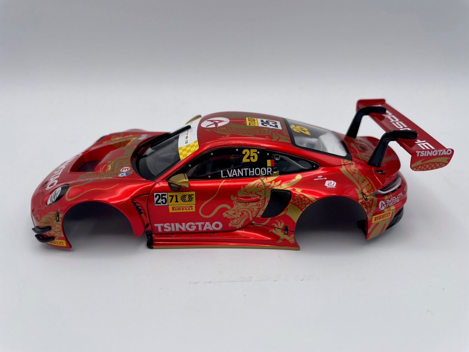 Carrera 132 | Body Shell | Porsche 911 GT3 R | 32065 / 27820 | 1/32 Slot Car Parts
