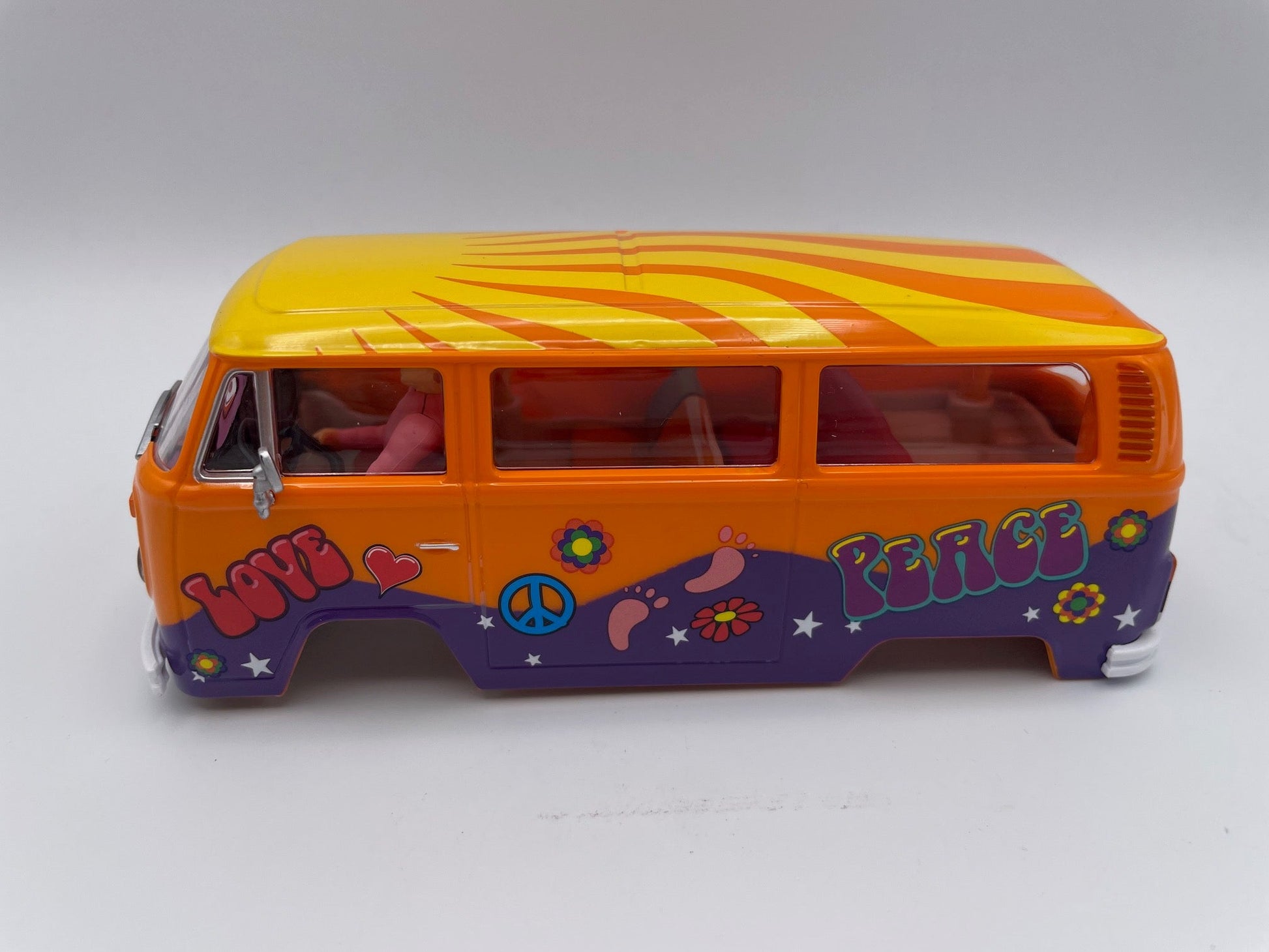 Carrera 132 | Body Shell | VW Transporter Type 2 | Peace & Love Microbus | 31095 / 27759