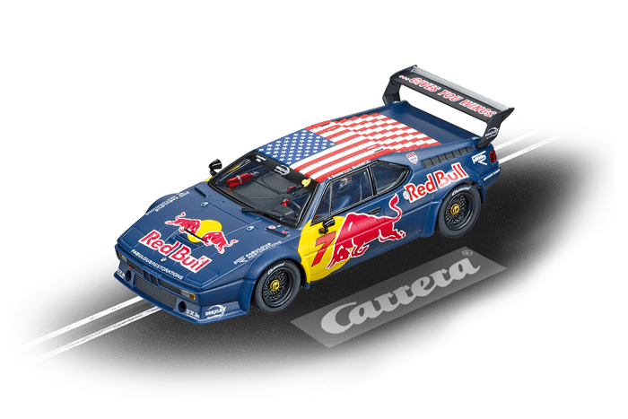 Carrera 132 | Chassis Plate | BMW M1 Procar | #7 Red Bull - Daytona 2017 | 27604 - Custom Build