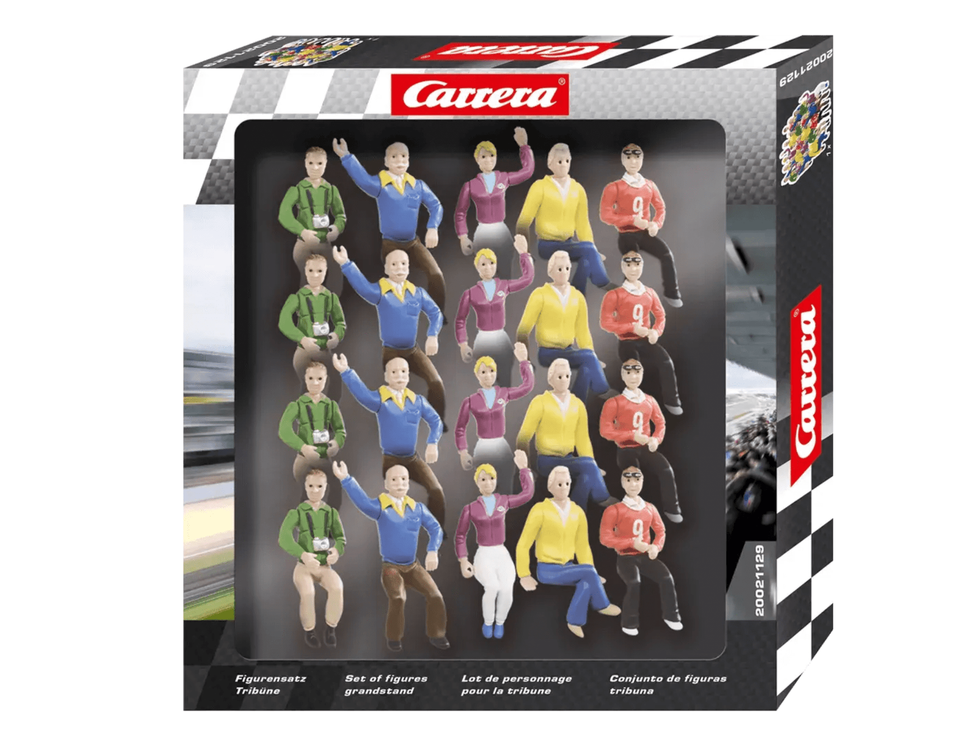 Carrera 132 | Figures - Audience / Spectators | x20 Pack | 21129