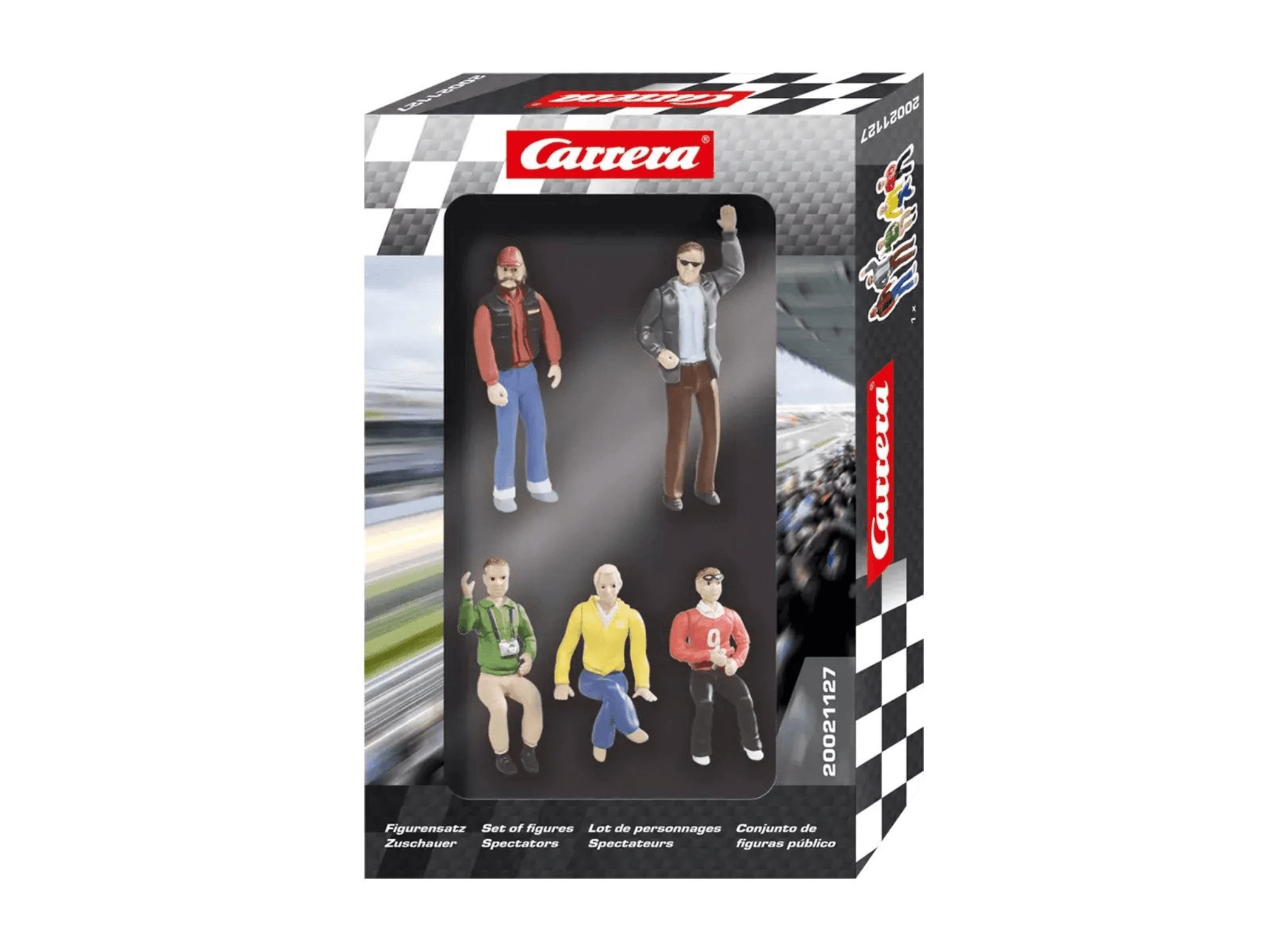 Carrera 132 | Figures - Audience / Spectators | x5 Pack | 21127