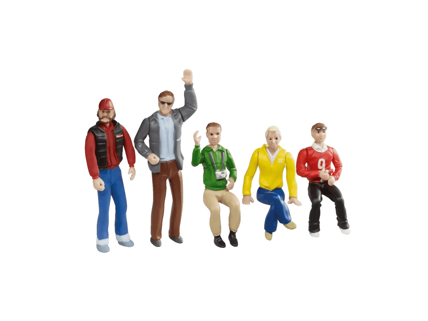 Carrera 132 | Figures - Audience / Spectators | x5 Pack | 21127