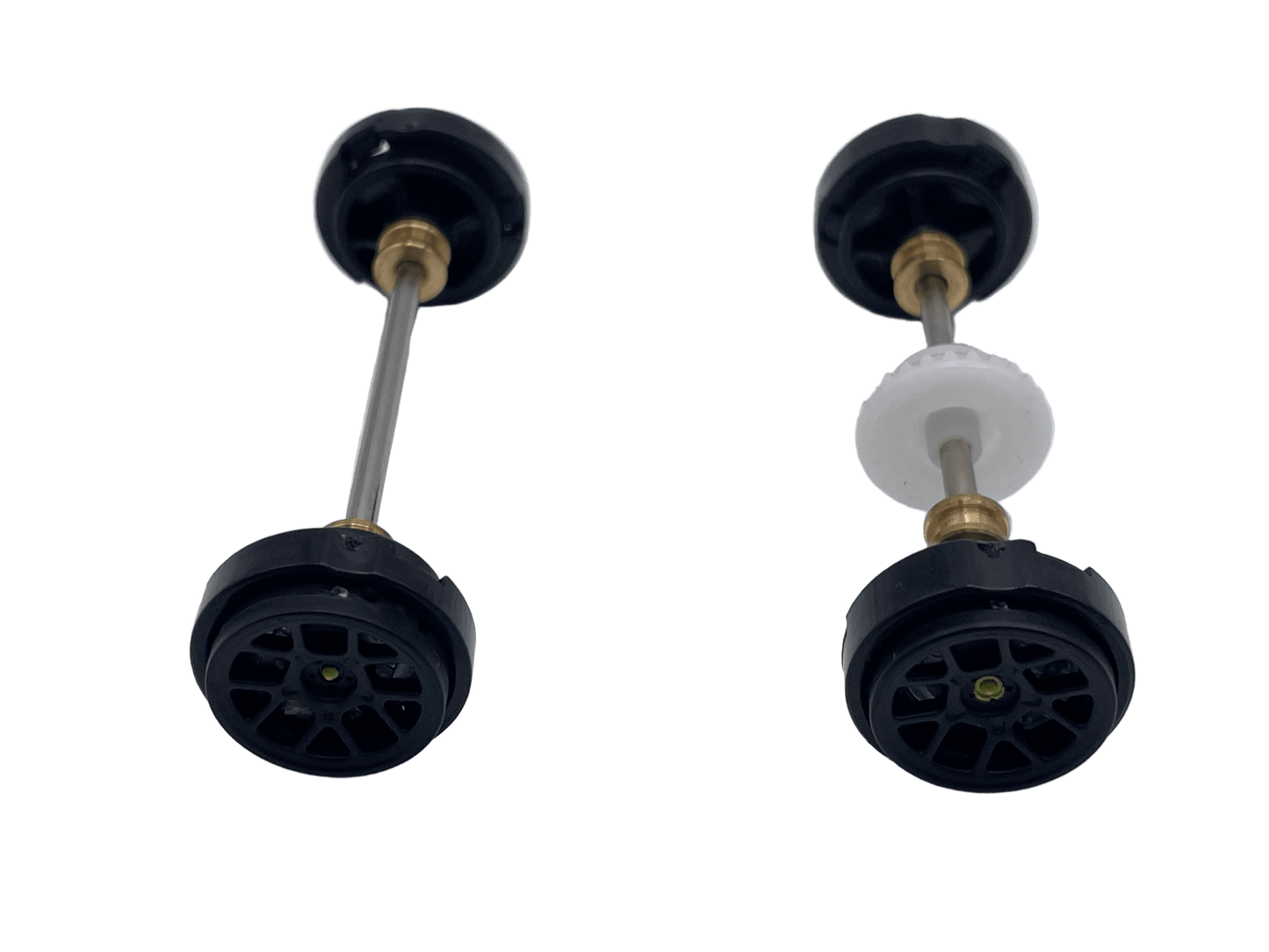 Carrera 132 | Front & Rear Axle Assembly w/ Wheels | Aston Martin Vantage AMR GTE | #33 4 Horsemen Racing - WEC 2021 | 27743 - Custom Build