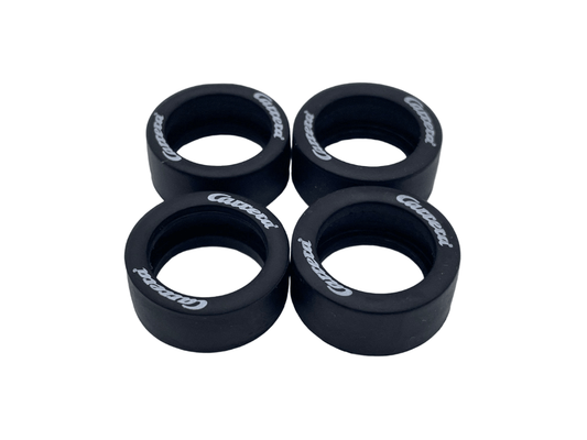 Carrera 132 | Rubber Tires x4 Pack | Porsche 911 GT3 Cup