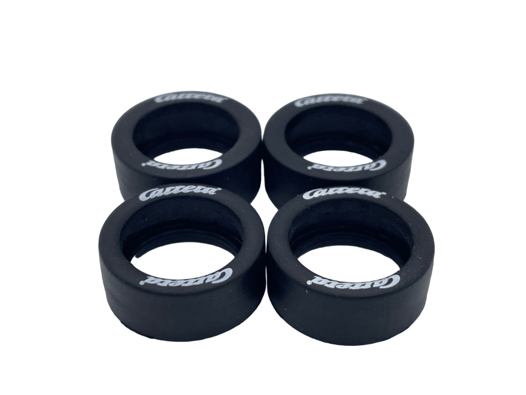 Carrera 132 | Rubber Tires x4 Pack | Porsche 911 GT3 R