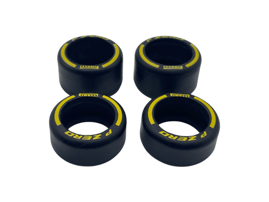 Carrera 132 | Tires - Rubber | Red Bull Racing RB20 | 91370 | 1/32 Slot Car Parts