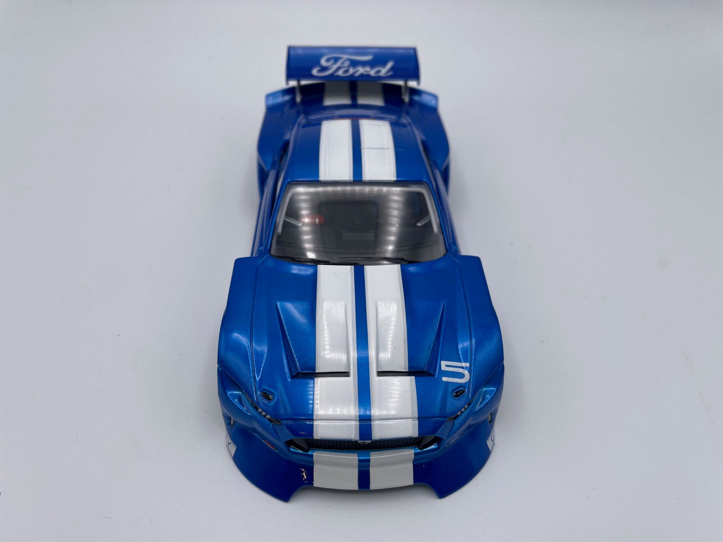 Carrera - Body Shell - Ford Mustang GTY - #5 Blue - 27751