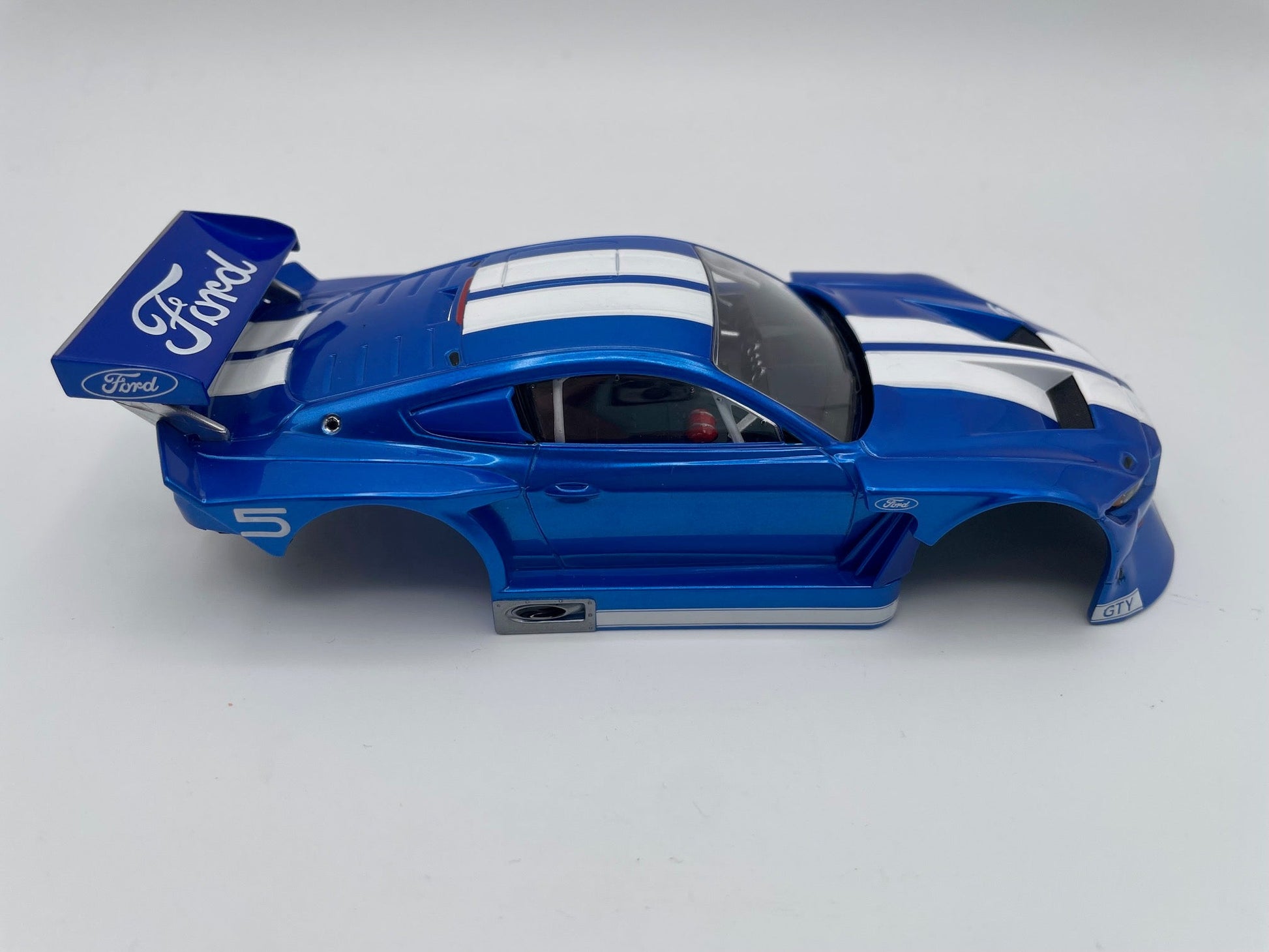 Carrera - Body Shell - Ford Mustang GTY - #5 Blue - 27751