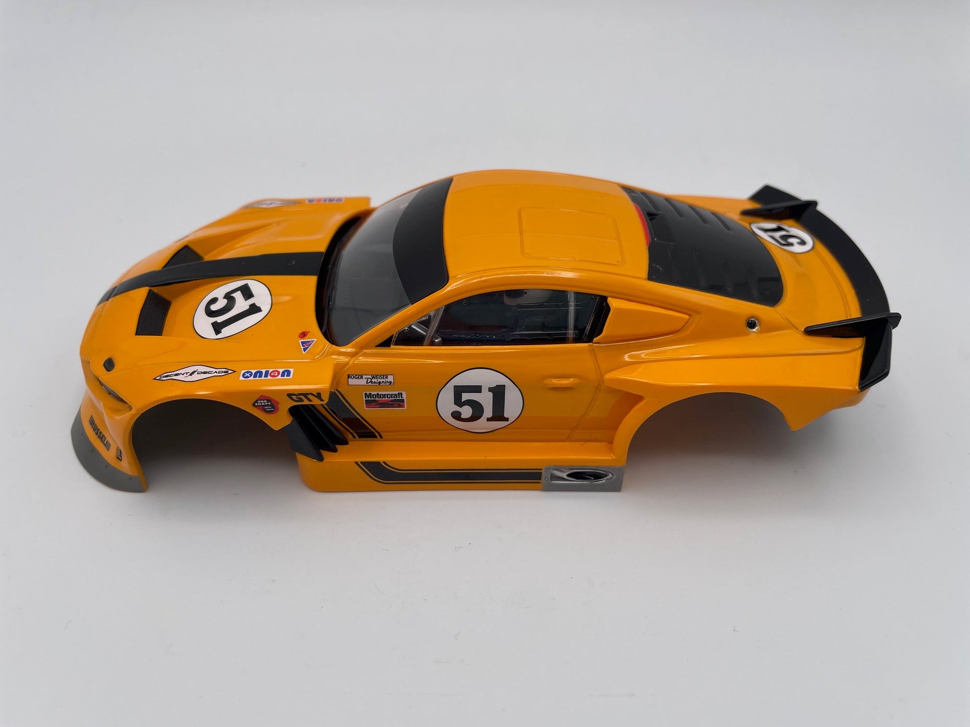 Carrera - Body Shell - Ford Mustang GTY - #51 Orange - 27788